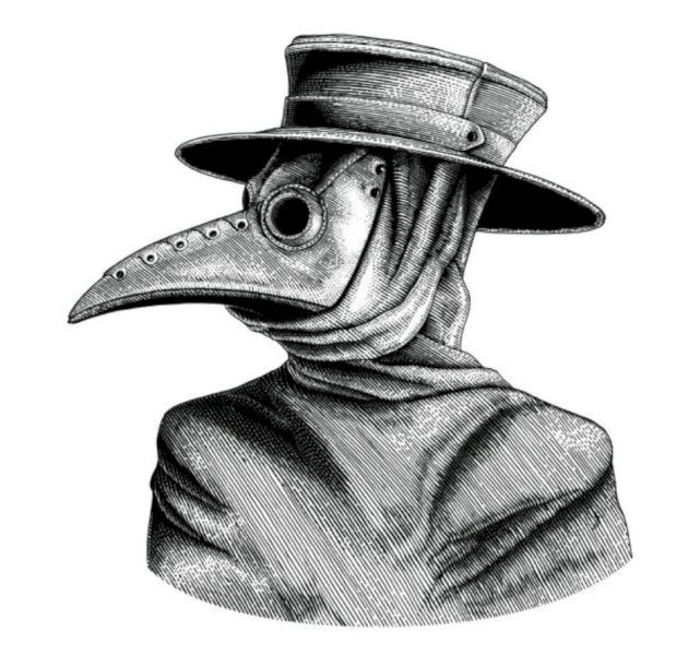 Plague doctor mask